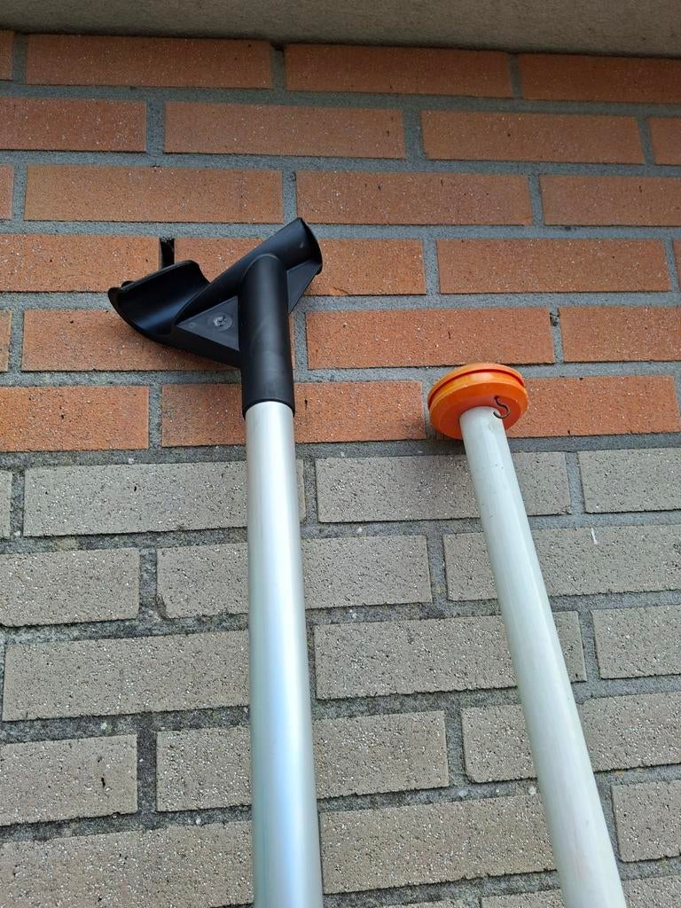 Vlaggenstok met ophanghulpmiddel., Diversen, Vlaggen en Wimpels, Ophalen