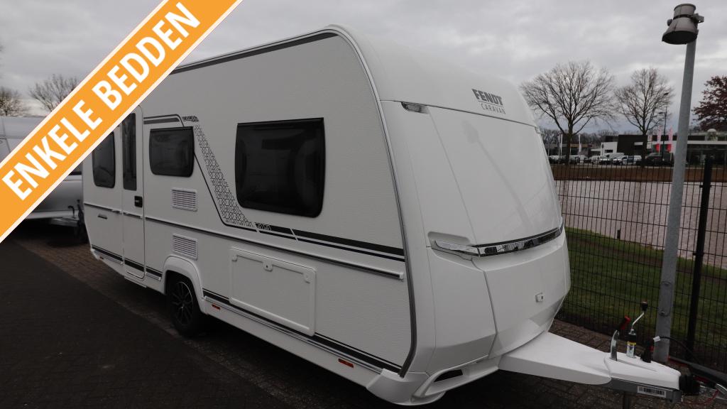 Fendt Bianco Sel. 465TG BJ.'26 Vloerverw./1800 kg/ enkel bed, Caravans en Kamperen, Caravans, Standaardzit, Schokbreker, Bedrijf