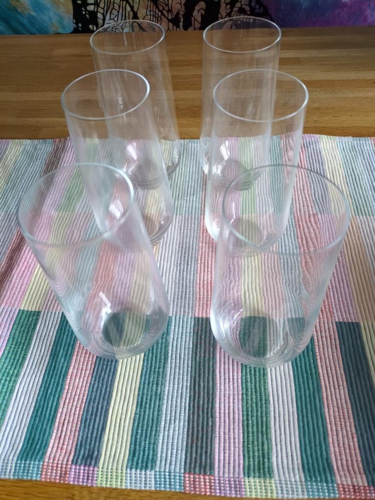 6 vivo Villeroy en Boch longdrink glazen, Huis en Inrichting, Keuken | Servies, Ophalen, Glas, Overige stijlen, Glas of Glazen