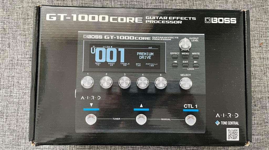 Boss GT-1000 Core Gitaar Multi-effect Processor, Muziek en Instrumenten, Effecten, Ophalen of Verzenden, Zo goed als nieuw, Multi-effect