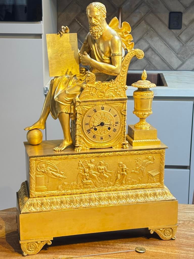 Bronzen empire 64 hoog, Antiek en Kunst, Ophalen of Verzenden