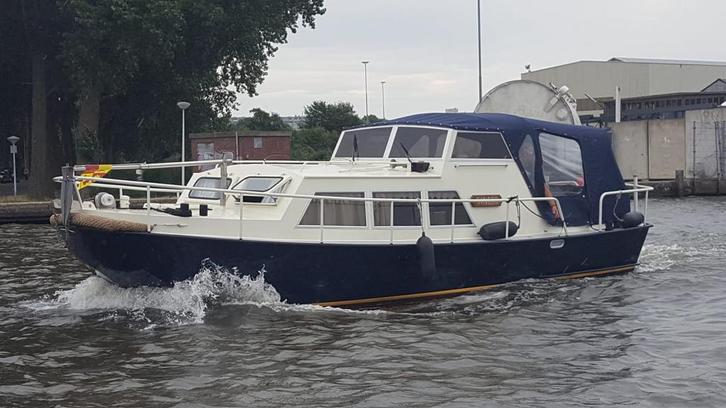 Doerak 8,50 OK, Watersport en Boten, Motorboten en Motorjachten, Gebruikt, Staal, 6 tot 9 meter, Diesel, Binnenboordmotor, 30 tot 50 pk