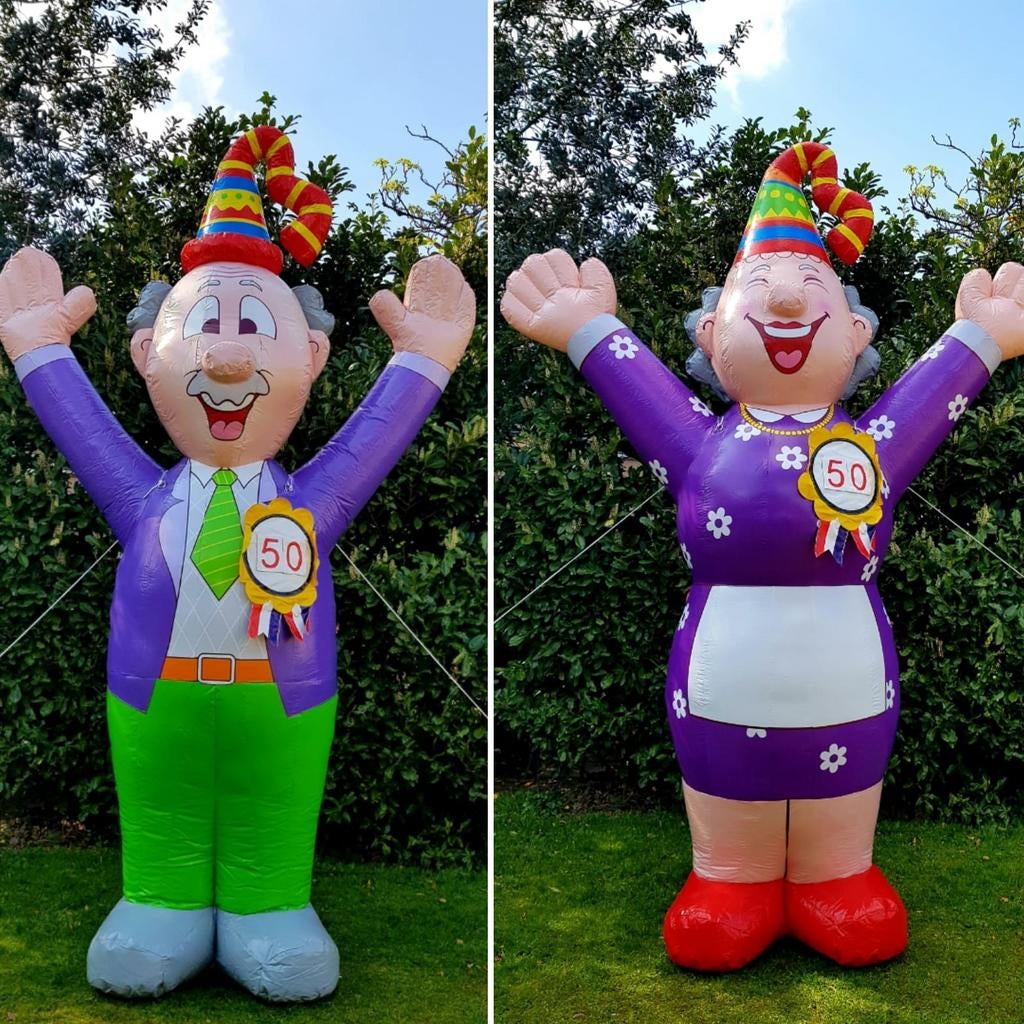 Te huur opblaasbare sarah of abraham, Ophalen, Zo goed als nieuw, Abraham of Sarah