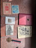 WW2 Spullen: Medaille, Foto's, Boekje en Bankbiljetten, Verzamelen, Ophalen of Verzenden, Overige soorten, Duitsland, Lintje, Medaille of Wings