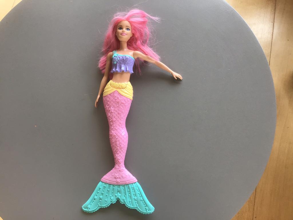 Barbie Mattel zeemeermin, Ophalen of Verzenden, Zo goed als nieuw, Barbie