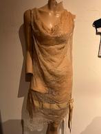 LIU JO jurk van kant maat m  origineel ZGAN, Maat 38/40 (M), Liu Jo, Beige, B