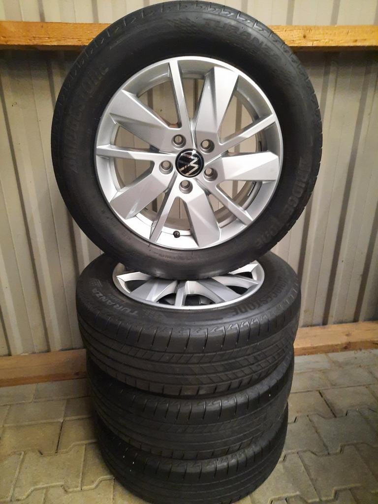 ZGAN 16 inch velgen 5×112 VW CADDY PASSAT AUDI SEAT SKODA, Gebruikt, 16 inch, Banden en Velgen, Personenwagen