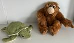Wwf knuffels schildpad en gorilla’s, Kinderen en Baby's, Speelgoed | Knuffels en Pluche, Ophalen, Zo goed als nieuw, Overige typen