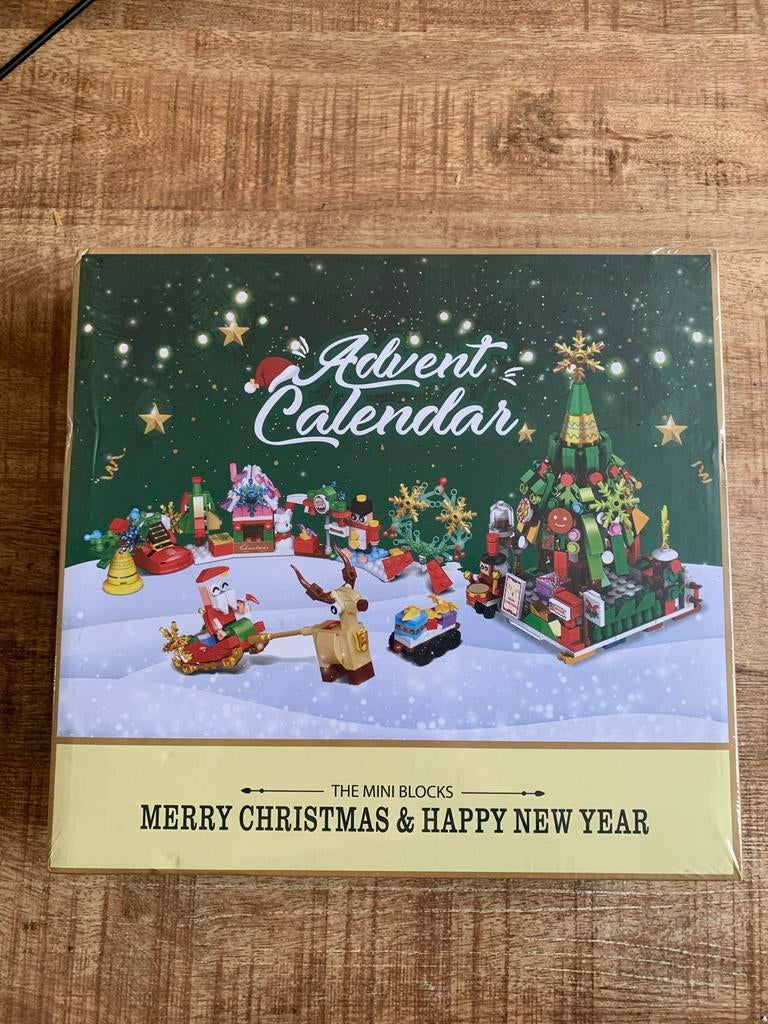 Mini blocks advent kalender, Ophalen of Verzenden, Nieuw