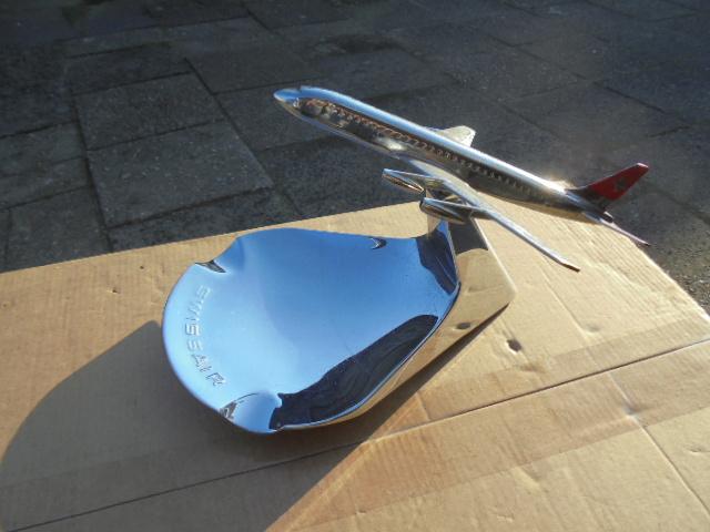 swiss air, Ophalen of Verzenden, Zo goed als nieuw, Reclamebord