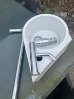 Wc wastafel met kraan, Ophalen, Zo goed als nieuw, Wastafel