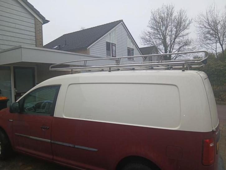Caddy Maxi Equinox RVS Imperiaal met Ladderrol (2019), Auto diversen, Dakdragers, Gebruikt, Ophalen