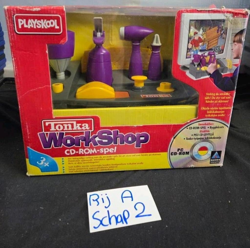 Playskool Tonka Workshop CD-ROM-spel - Bouw en Knutsel, Kinderen en Baby's, Speelgoed | Educatief en Creatief, Gebruikt, Onbekend