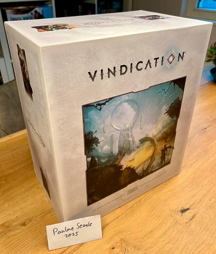 Vindication Archives of the Ancients met vele extra’s, Hobby en Vrije tijd, Gezelschapsspellen | Bordspellen, Zo goed als nieuw