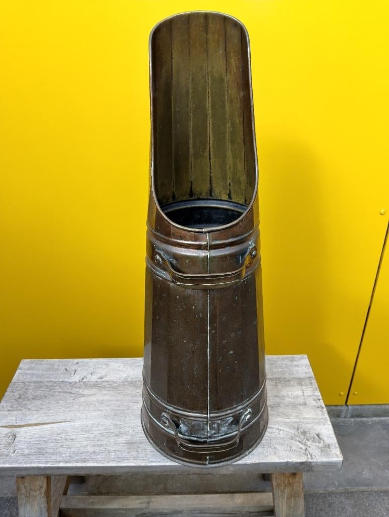 Koperen kolenkit., Antiek en Kunst, Antiek | Koper en Brons, Ophalen, Koper