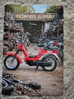 Gilera bromfiets sloperij reclamebord, Verzamelen, Ophalen of Verzenden, Nieuw, Reclamebord