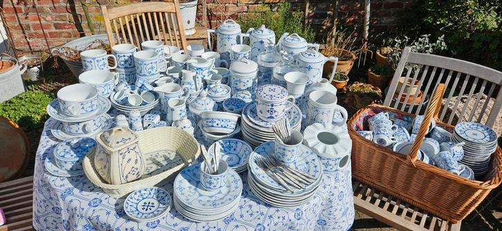 Diverse Blau Saks serviesdelen en accessoires, Huis en Inrichting, Keuken | Servies, Kop(pen) en/of Schotel(s), Overige stijlen