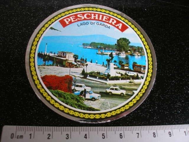 folie sticker peschiera lago di garda, Verzenden, Zo goed als nieuw, Overige typen