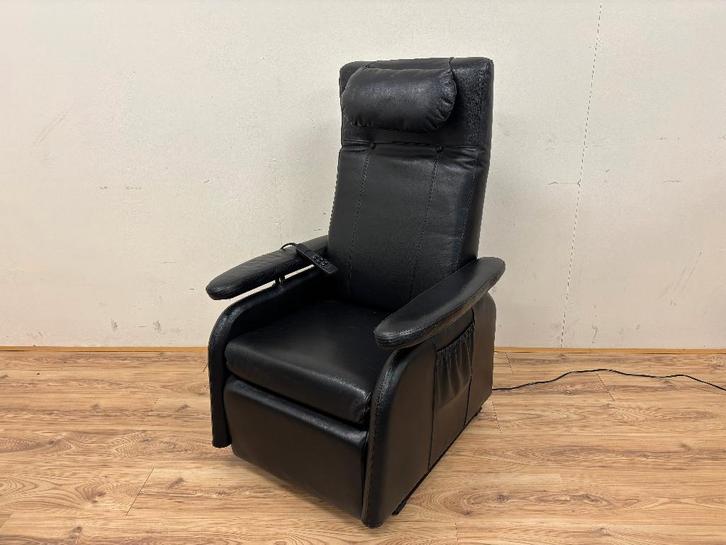 Doge Modulair sta op stoel zwart leer gratis op maat gemaakt, Diversen, Verpleegmiddelen, Gebruikt, Ophalen