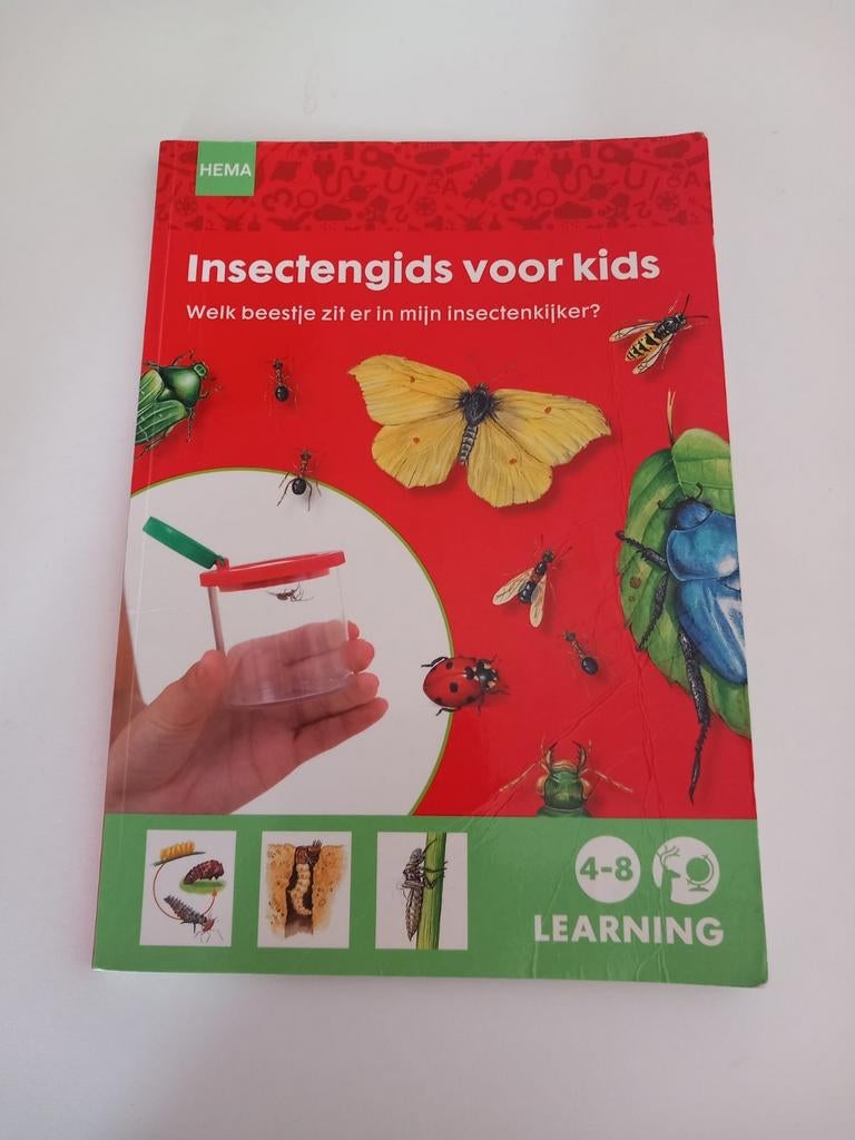 Insectengids voor kids - HEMA (4-8 jaar), Boeken, Ophalen of Verzenden, Zo goed als nieuw, Onbekend (HEMA), Non-fictie