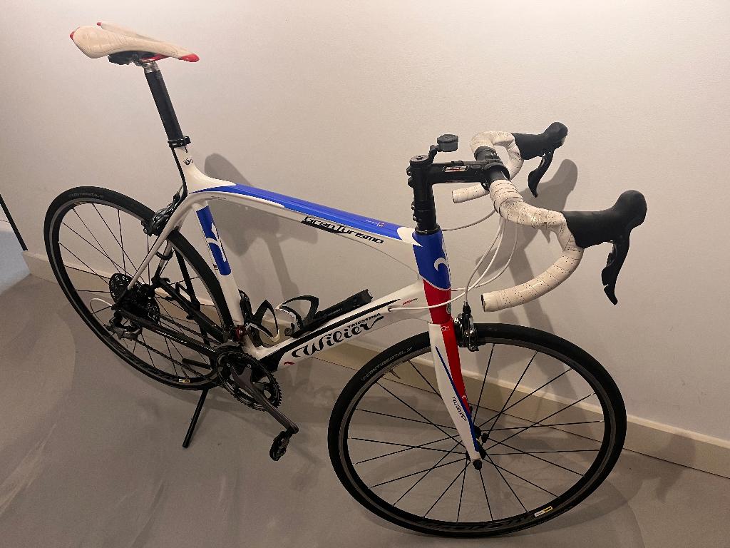 Wilier Gran Turismo Ultegra, Carbon, Heren, 57 tot 61 cm, Meer dan 20 versnellingen