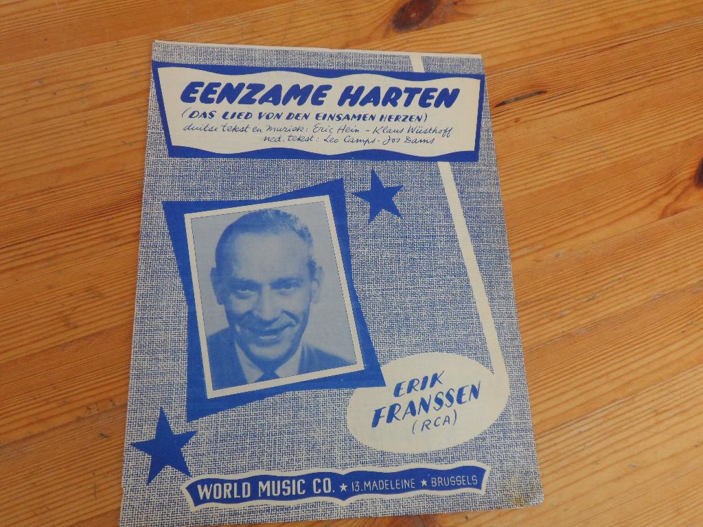 Eenzame harten - hein / wusthoff / erik franssen, Gebruikt, Gitaar, Ophalen of Verzenden, Artiest of Componist