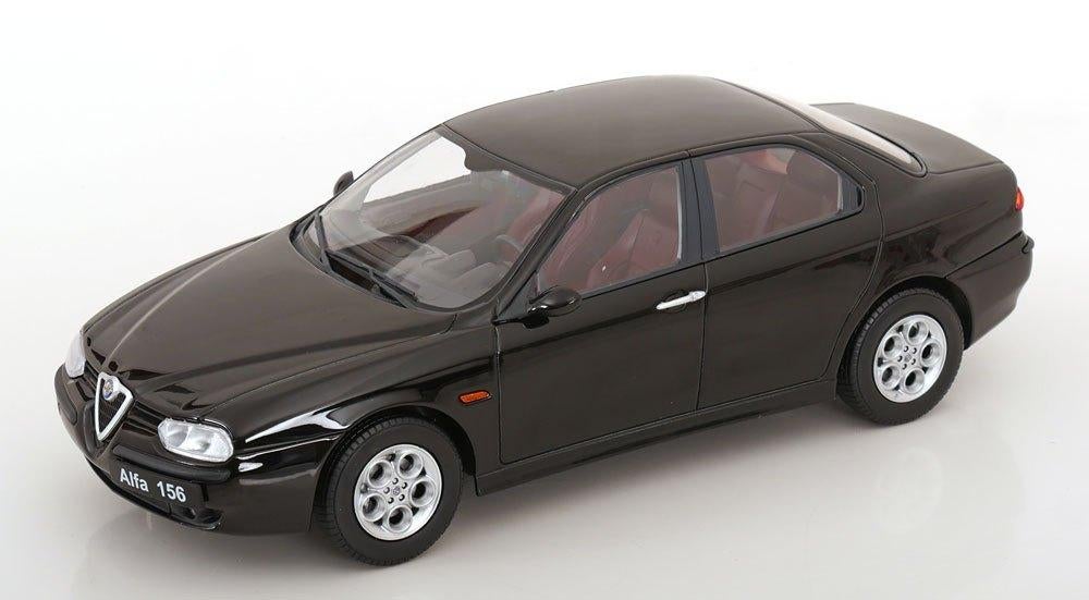 Alfa Romeo 156 1998 Zwart 1-18 Triple 9 Collection, Overige merken, Tschuiten@hotmail.com, Duitsland, Auto