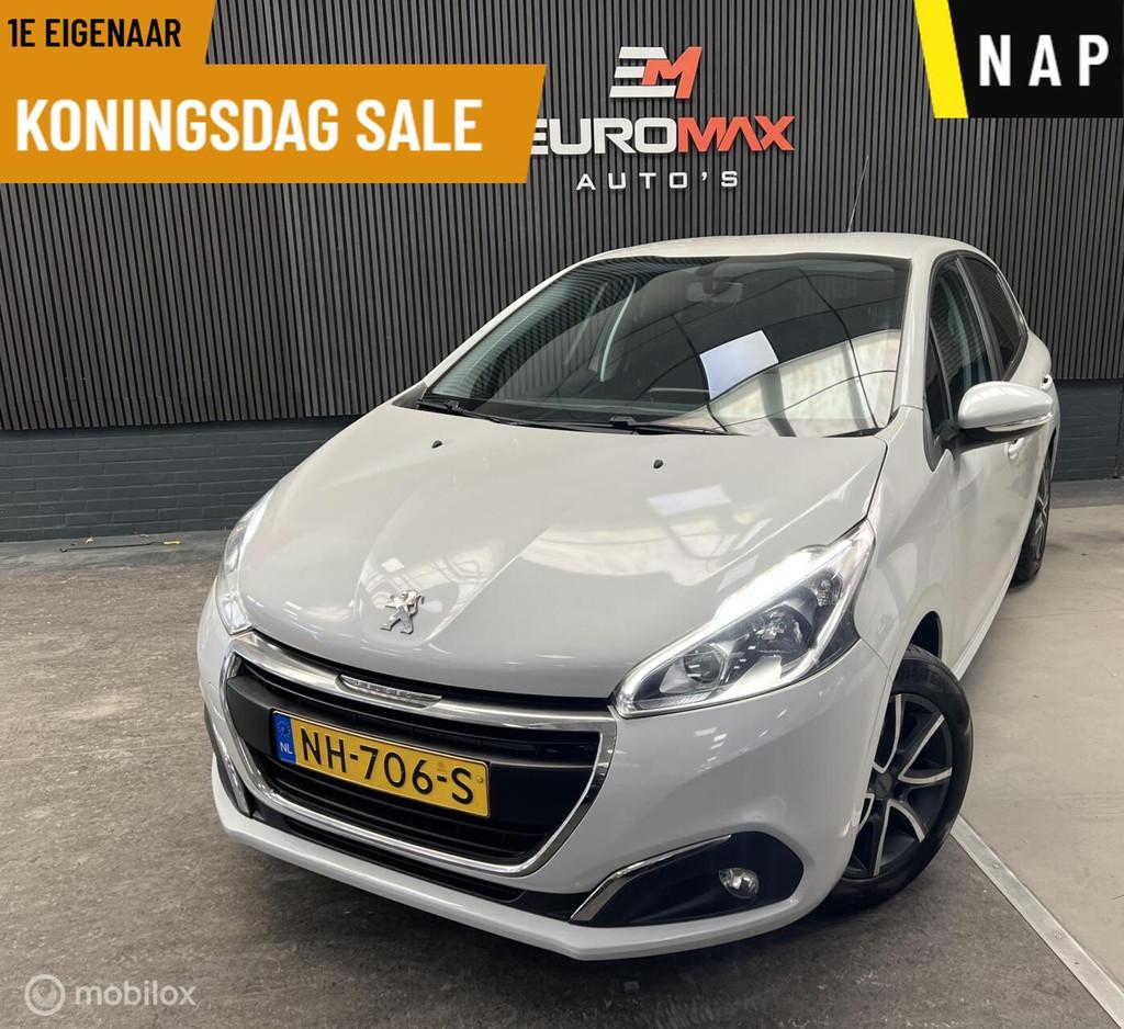 Peugeot 208 1.2 PureTech Blue Lion 1e Eigenaar - NAP - Airco, Voorwielaandrijving, Stof, Gebruikt, 1199 cc