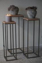 Brynxz Pilaar bijzet tafeltjes stoer en sober planten zuilen, Ophalen, Nieuw