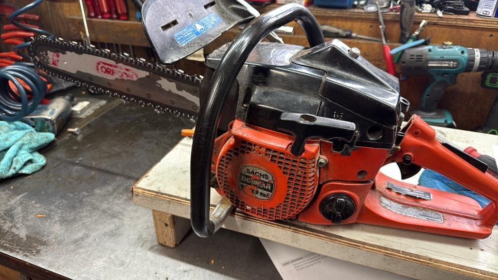 Sachs dolmar 120 si kettingzaag, Ophalen of Verzenden, Gebruikt