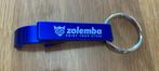 Sleutelhanger blauw Zolemba bieropener, Ophalen of Verzenden, Zo goed als nieuw, Overige typen