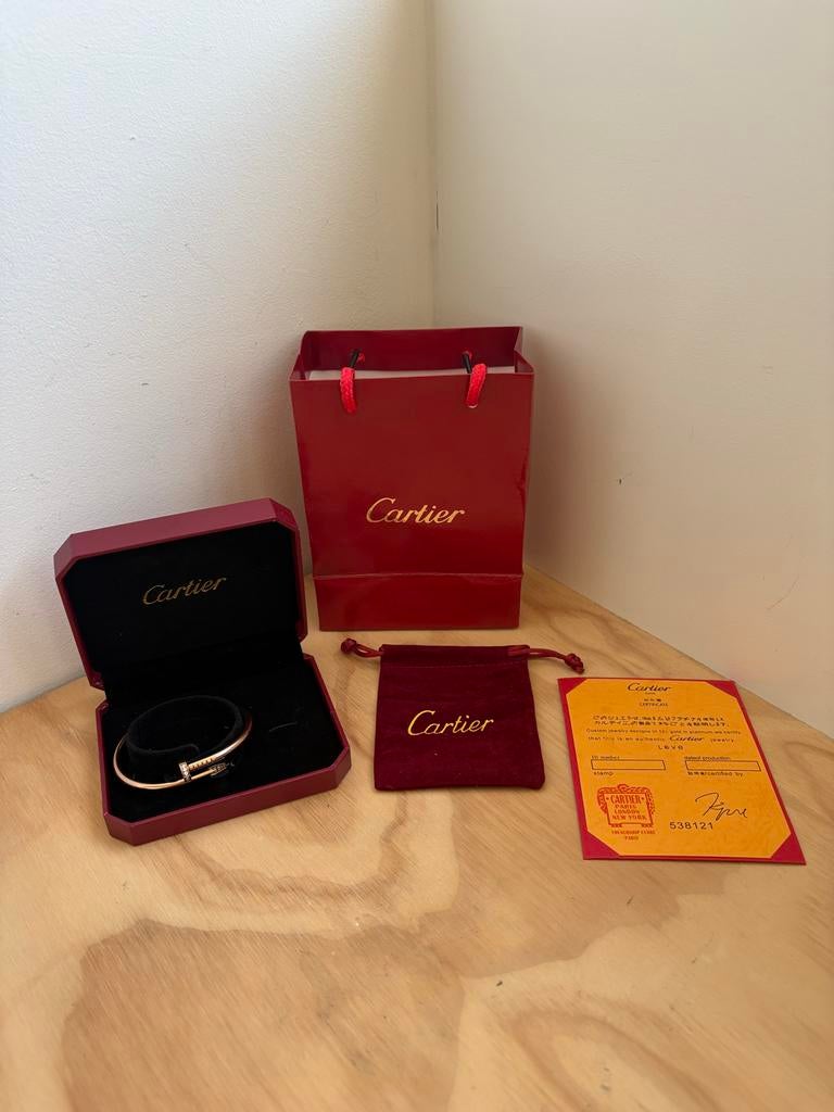 Cartier armband, Sieraden, Tassen en Uiterlijk, Armbanden, Met kristal, Ophalen of Verzenden, Zo goed als nieuw, Goud