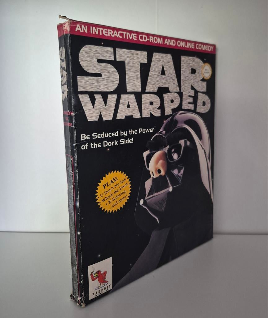 Star warped pc cdrom game big box, Avontuur en Actie, Gebruikt, 1 speler, Ophalen of Verzenden