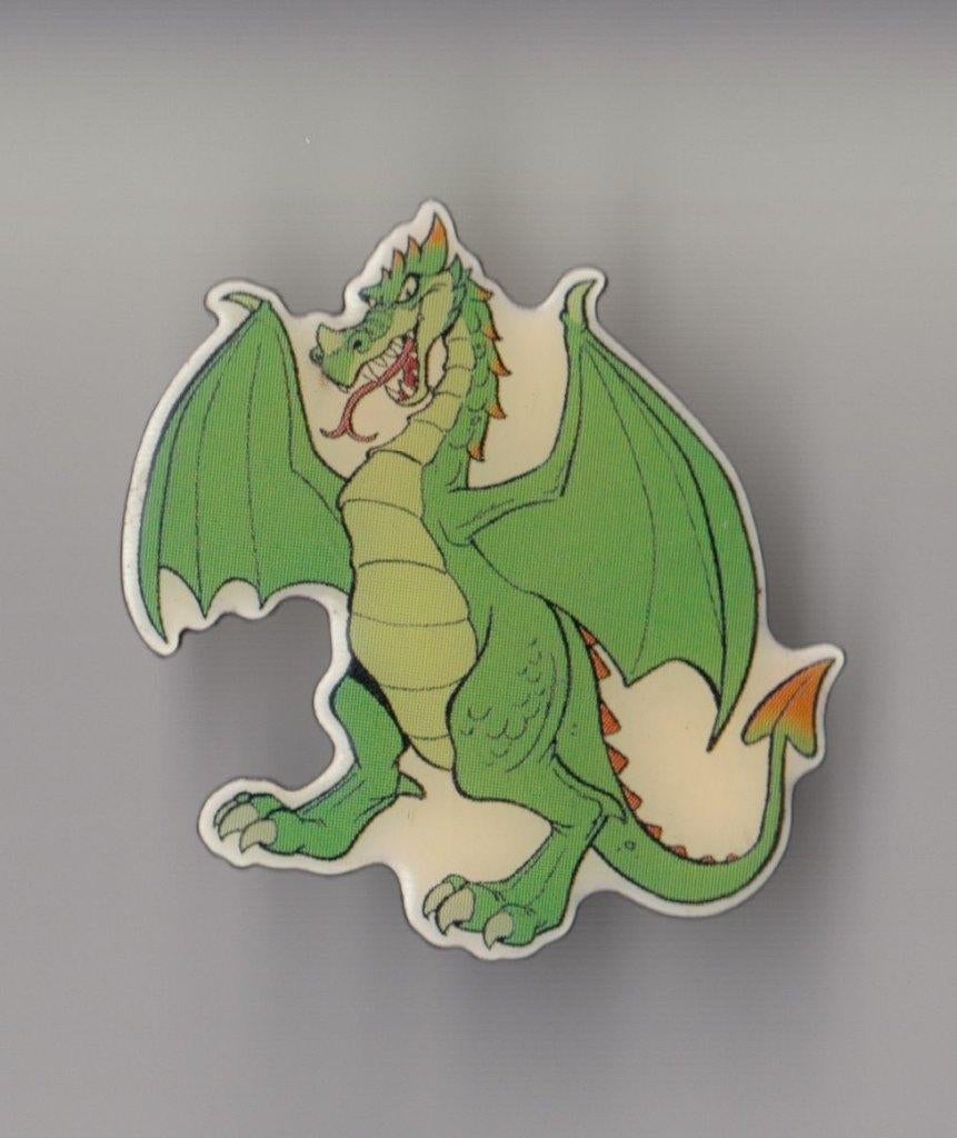 Efteling pin Draak, Gebruikt, Niet vindbaar, Niet vindbaar, Speldje of Pin