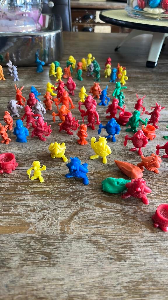 vintage Dunkin' Asterix-figuurtjes plastic jaren 70, Ophalen of Verzenden, Zo goed als nieuw