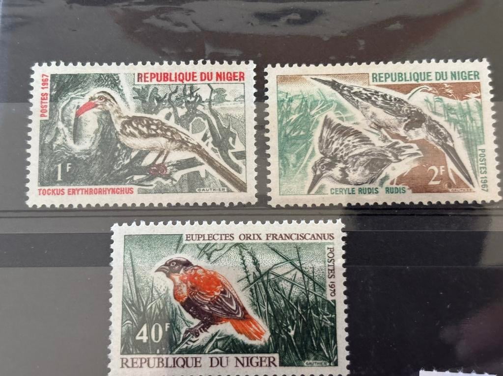 Vogel, Niger 1967, Ophalen of Verzenden, Postfris, Dier of Natuur