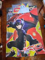 Disney Big Hero 6 Dekbedovertrek - Hiro & Baymax, Ophalen of Verzenden, Zo goed als nieuw, Jongetje of Meisje, Dekbedovertrek