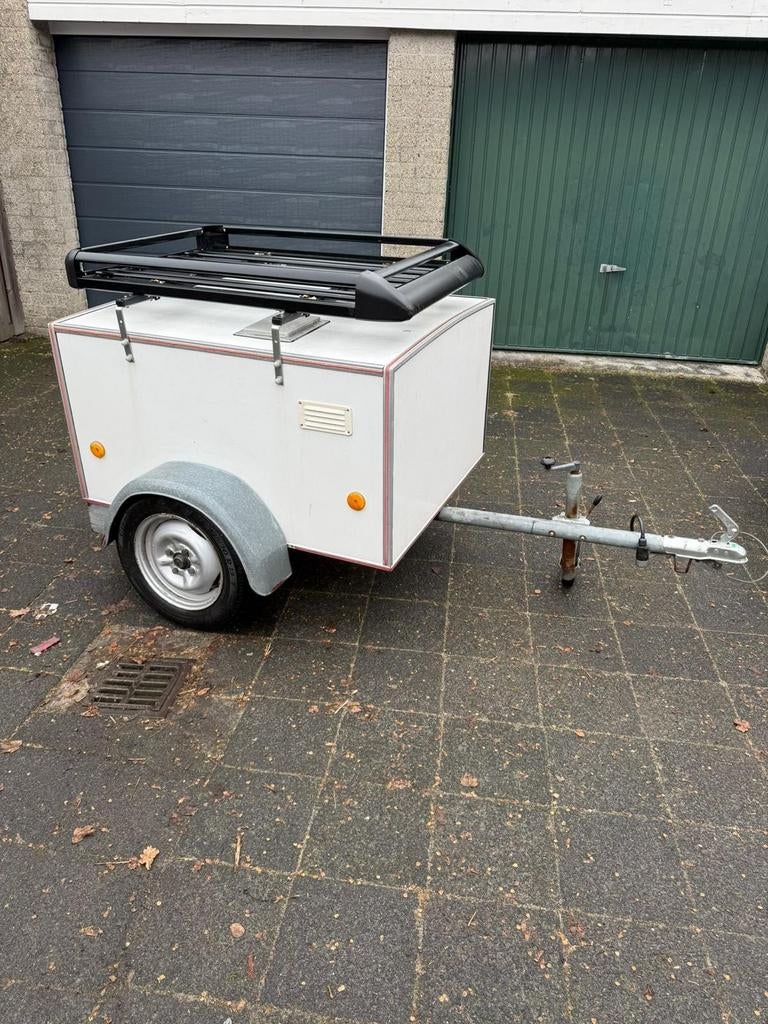 Aanhanger voor honden, Ophalen