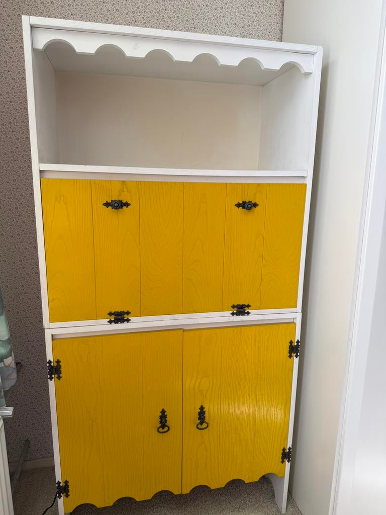 Vintage kast, Ophalen, Gebruikt, 25 tot 50 cm, 50 tot 100 cm