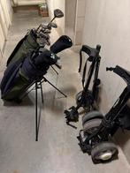 2 golf sets incl trolleys, Sport en Fitness, Golf, Ophalen, Gebruikt