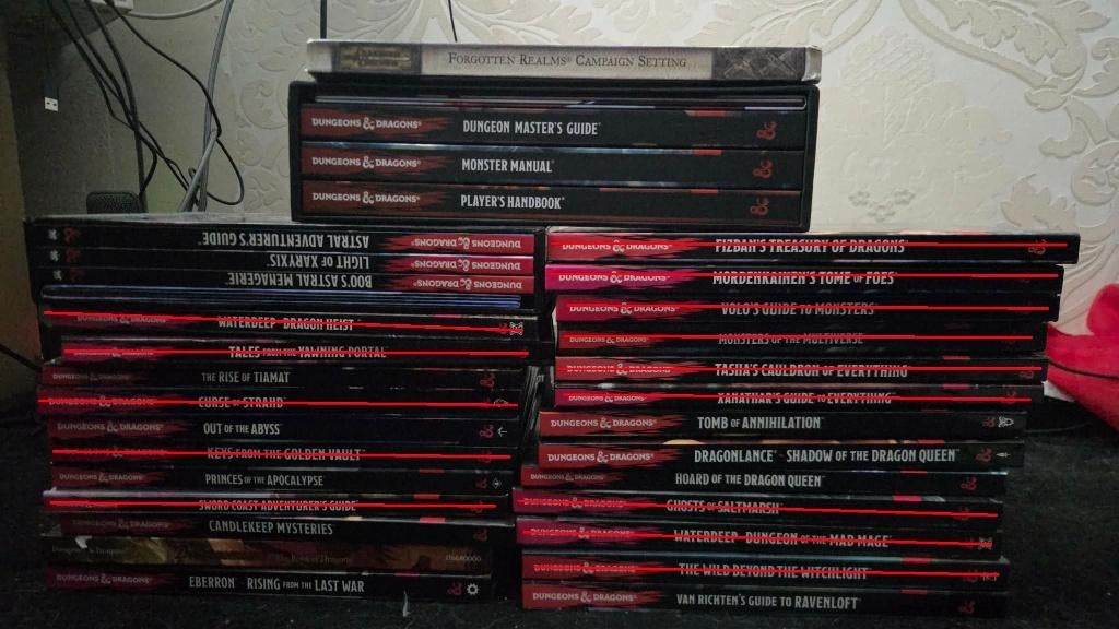 Dungeons & Dragons 5e Books | Sourcebooks & Campaigns DnD, Ophalen of Verzenden, Gebruikt, Overige soorten, Boek of Catalogus