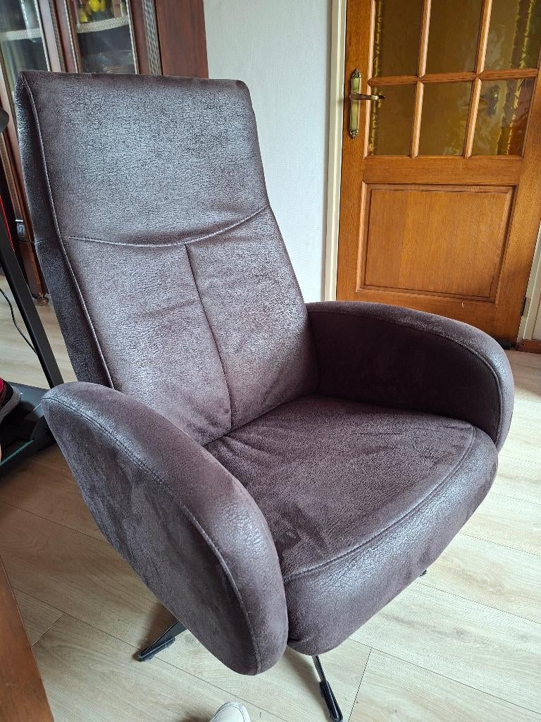 Fauteuil, Huis en Inrichting, Fauteuils, Ophalen, Strak, Gebruikt, 75 tot 100 cm