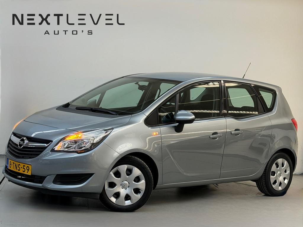 Opel Meriva 1.4 Berlin 1E EIG NL AUTO LAGE KM Dealer Onderho, Auto's, Voorwielaandrijving, 101 pk, Gebruikt, 4 cilinders