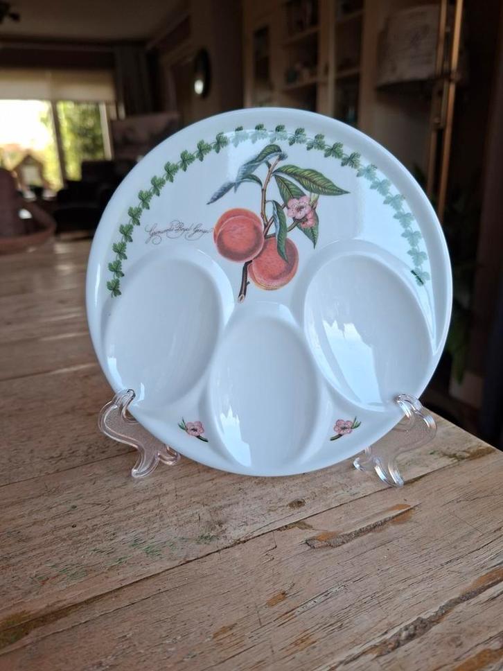 Vintage Portmeirion Botanic Garden Lepelhouder - Perzik, Huis en Inrichting, Keuken | Servies, Gebruikt, Schaal of Schalen, Overige stijlen