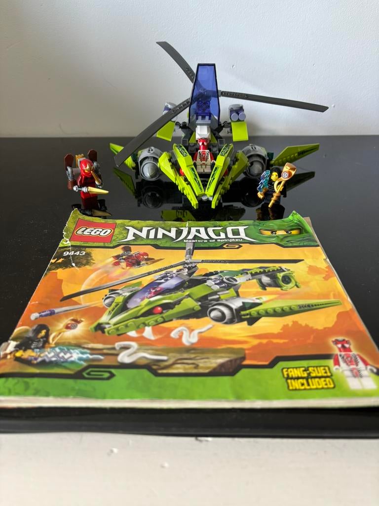 Lego Ninjago Rattlecopter, Ophalen, Zo goed als nieuw