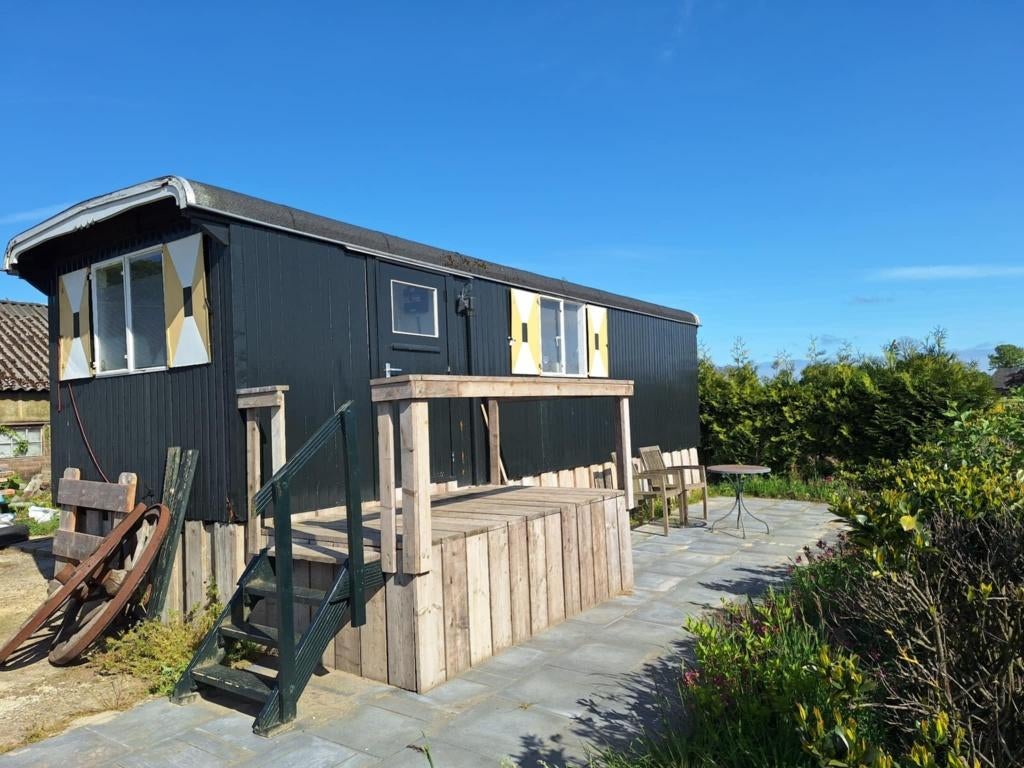 Mooie pipowagen, geschikt als vakantiehuisje met airco, Ophalen, Gebruikt