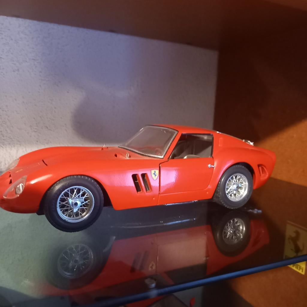 Ferrari 250GTO 62, Ophalen of Verzenden, Zo goed als nieuw, Bburago
