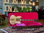 1961 Gibson Les Paul Custom SG Polaris White w/ Lyre Vibrola, Gibson, Gebruikt, Ophalen of Verzenden, Solid body