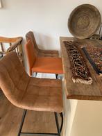 7 barkrukken in diverse kleuren ook los te koop, 60 tot 90 cm, Ophalen of Verzenden, Metaal, Gebruikt