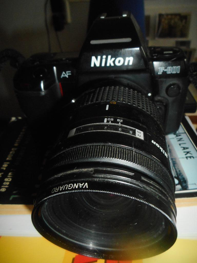 NIKON camera F801 + flitser...., Audio, Tv en Foto, Fotocamera's Analoog, Verzenden, Gebruikt, Spiegelreflex, Nikon